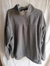 Pullover Fleece 1/4-Zip LS Shirt by NordicTrack Men's Size XL 100% Poly EUC