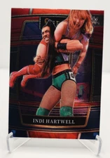2022 Panini Select WWE Concourse Red and Blue #49 Indi Hartwell wrestling card
