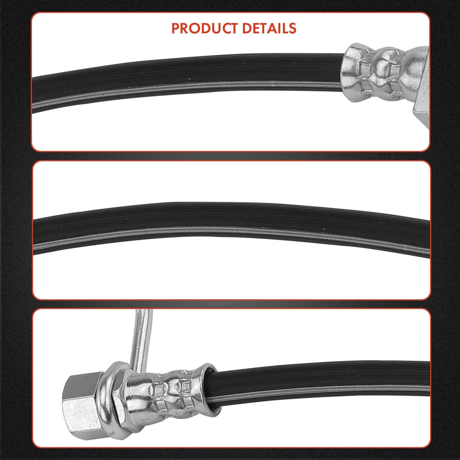 Rear Right Outer Brake Hydraulic Hose for Ford F250 F350 Super Duty