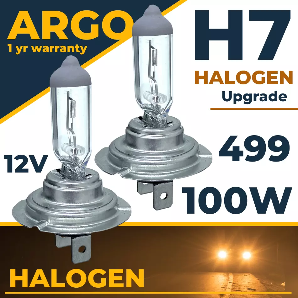 H7-100w / 12v Automotive Halogen Head Light Bulb