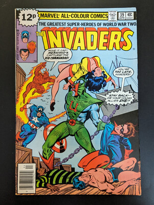 Invaders #39, 1979, Marvel Comics.