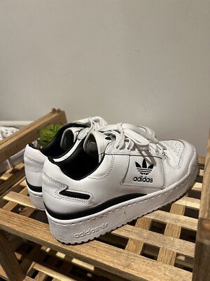 adidas forum bold white black