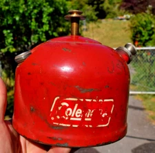 Coleman Red Lantern 200A Tank - 2/1973 Witchita KS for parts