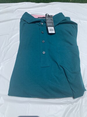 専用❤️ NWT Mens 2XL Greyson Spirit Pocket Polo Green Performance Shirt