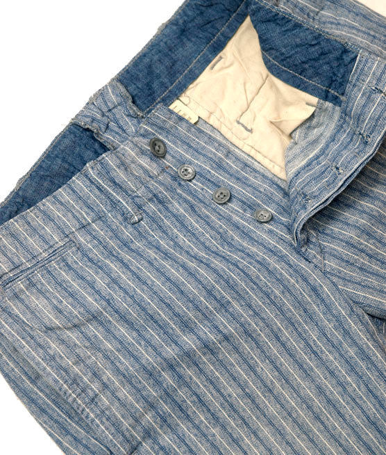 ダブルアールエルRRL  NAVAL STRIPED TROUSER 34/32 ダブルアールエルRRL NAVAL STRIPED TROUSER 34/32