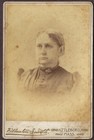 S.P. Winegar Cabinet Photo of Woman - Attleboro, Massachusetts