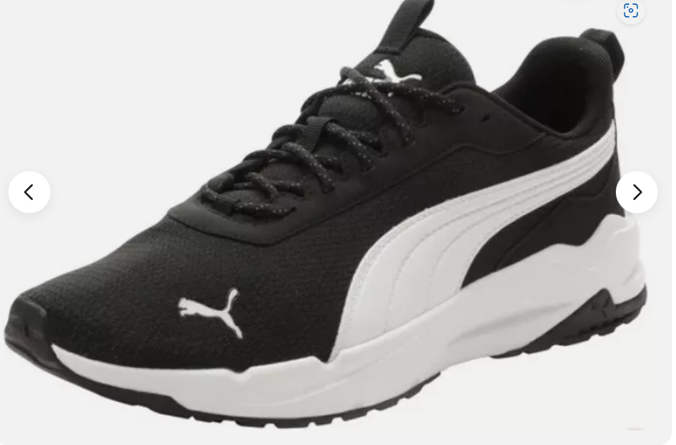 PUMA Men's Zip C Sneakers Athletic Shoes, Black, Grade A