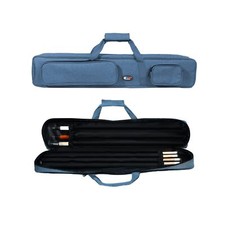 GSE 3x4 Soft Pool Cue Case Billiard Pool Cue Stick Carrying Bag - Holds 3 But...