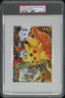 2018 Pokemon Center Pikachu & Friends Clear Photo Card Autumn Scenary PSA 7 Nm