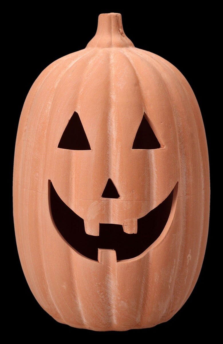 Halloween Pumpkin 23 Cm - Terracotta Karl - Party Tealight Horror