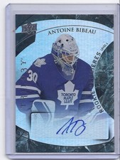 15-16 2015-16 TRILOGY ANTOINE BIBEAU ROOKIE AUTOGRAPH ROOKIE /172 145 LEAFS