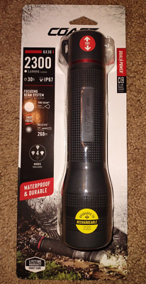 BRAND NEW COAST GX30 2300 LUMENS SUPER BRIGHT LED WATERPROOF FLASHLIGHT