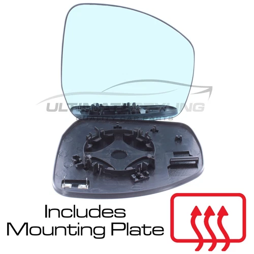 Wing Mirror Glass Range Rover Sport L494 2013-2022 Heated Convex Drivers Side