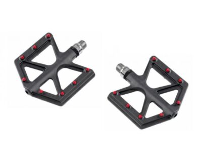 Zeray, Pedale, MTB D213, Plattformpedal superlight nur 224g, schwarz, Nylon