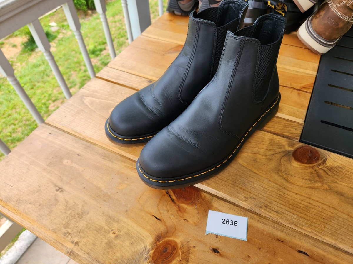 Dr. Martens Men's 2976 Waxed Full Grain Leather Chelsea Dr. Martens Men's 2976 Waxed Full Grain Leather Chelsea