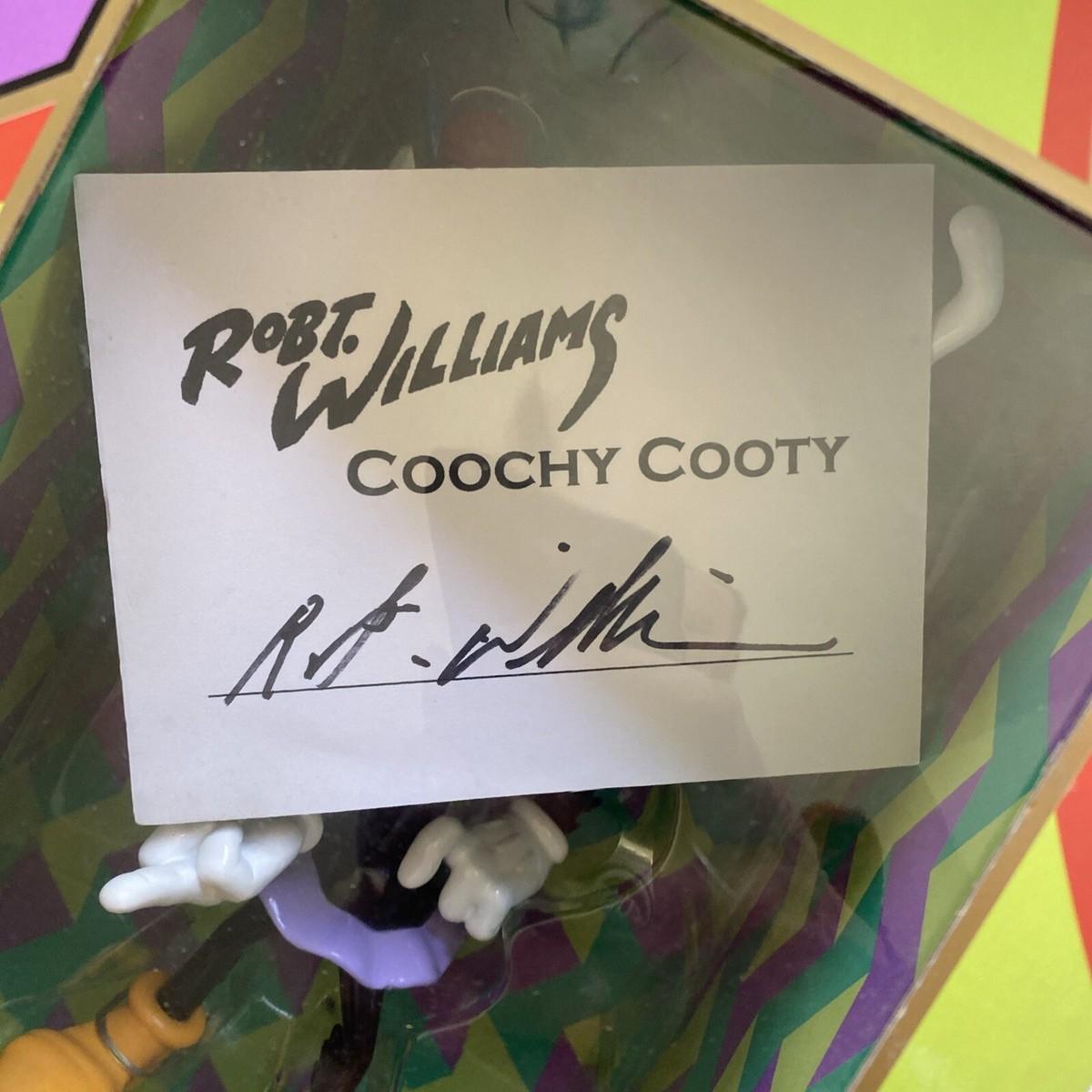 Robert Williams Coochy Cooty Vinyl Art Figure SIGNED by the artist