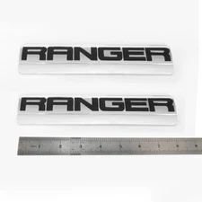 2pack OEM Chrome RANGER Badges Emblem fits F150 F-150