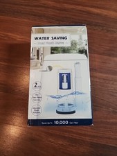 zone industries water saving dual flush valve kit new open box