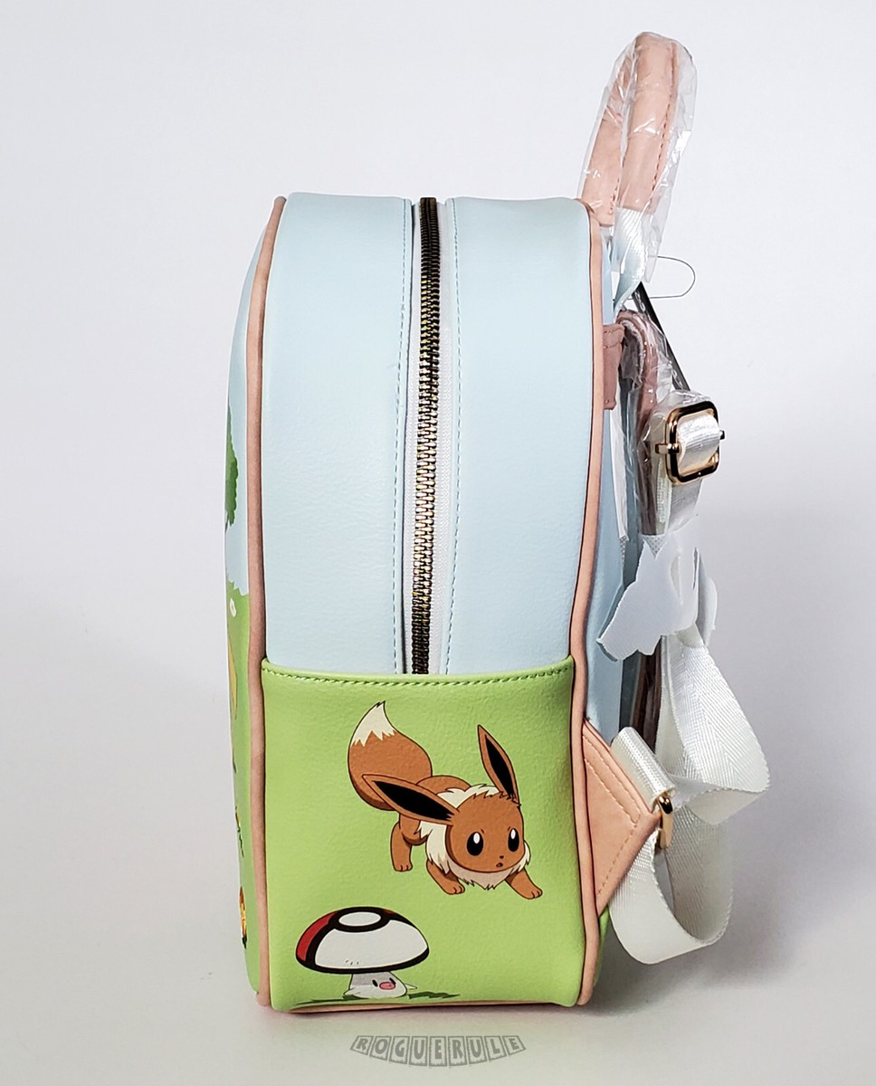 ?Bioworld Pokemon Picnic Pikachu & Bulbasaur Mini Backpack  display picture 3