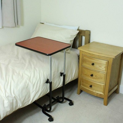 Hospital Tray Portable Mobility Over Bed Chair Table Elderly Food Disability New 661647758015 Ebay