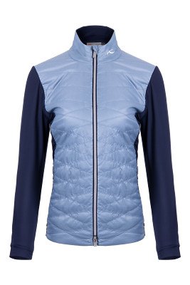KJUS Damen Retention Jacke - Farbe: Santorini/ Atlanta Blue