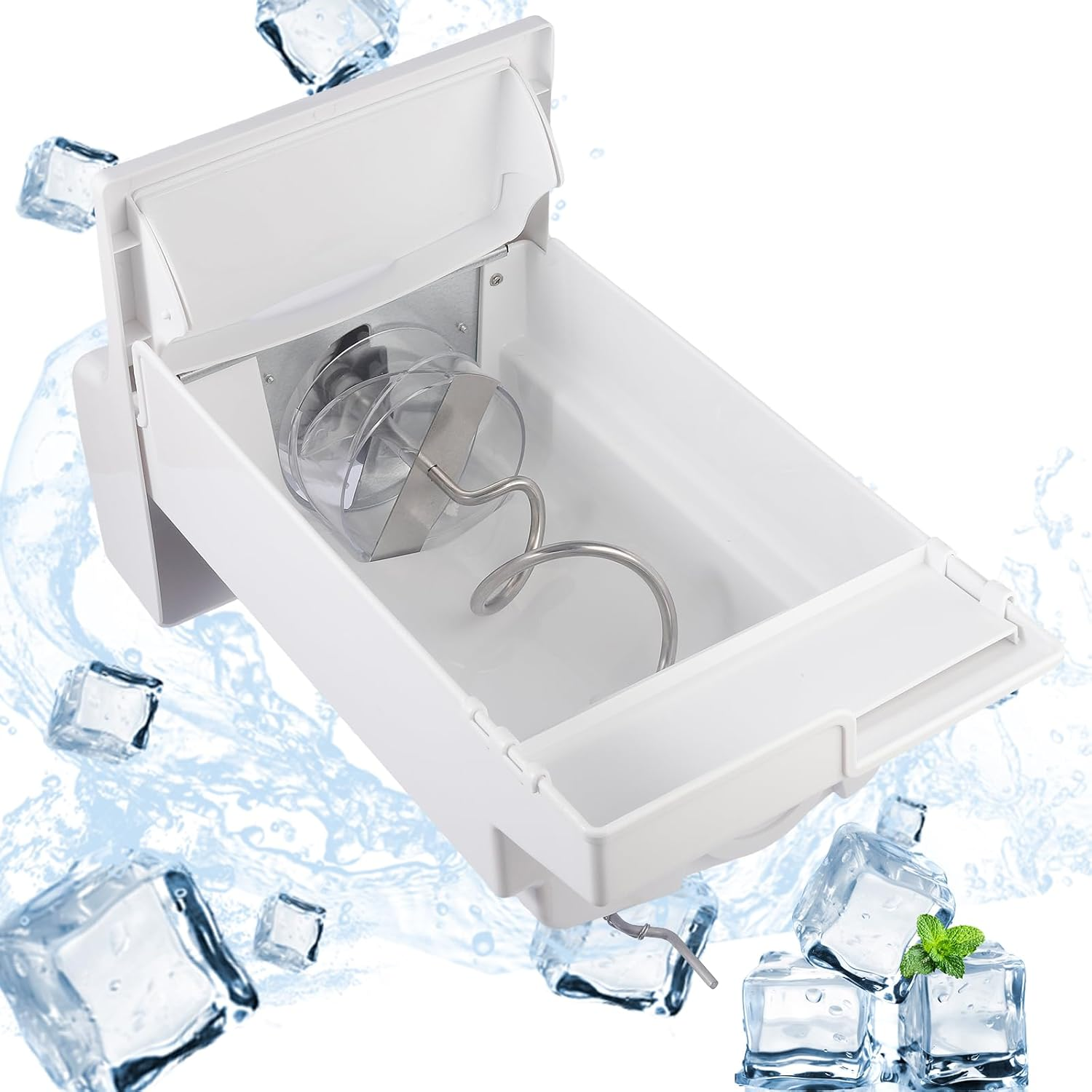 241860803 Refrigerator Ice Bucket Parts Fit for Frigidaire Ice Container and Aug