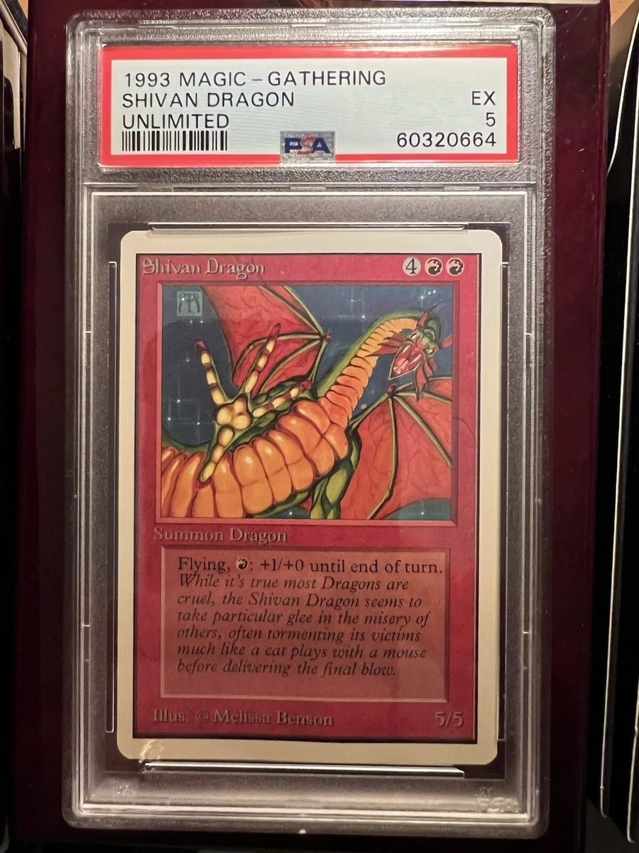 Magic: The Gathering Red Rare Unlimited Individual Collectible