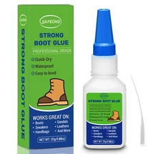 25g Cowboy Boots Glue Repair Waterproof: Professional glue to fix muck boot