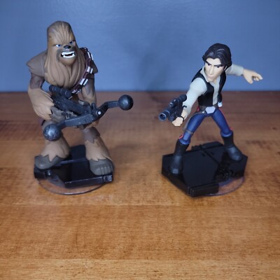 Disney infinity 3.0 スターウォーズフィギュア　2体 Disney Infinity 3.0 Star Wars Chewbacca and Han Solo Figures | eBay