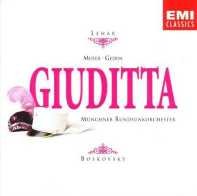    OPERETTE   Franz Lehar   GIUDITTA   Edda Moser   Nicolai Gedda   2CD