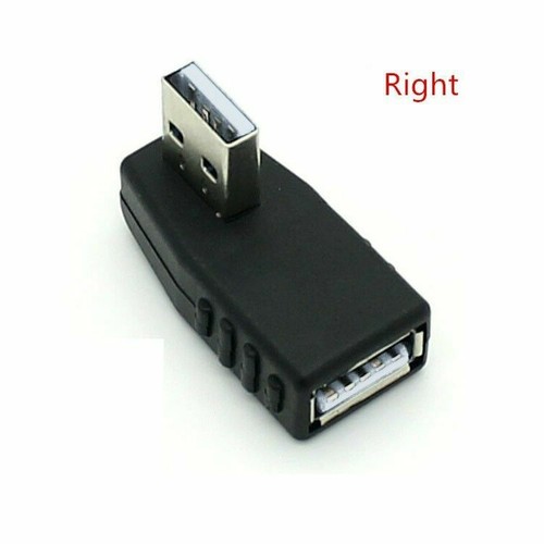 USB-A 2.0 Male to Female Left, Right, Up & Down Angled Extension Adapter - Picture 13 of 15