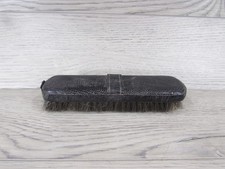 Vintage Black Snake Skin Clothes Garment Brush 7.5"