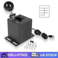 For Logitech G29 G27 G25 G920 T300RS/GT PC USB H Gear Shifter Sim Racing Game