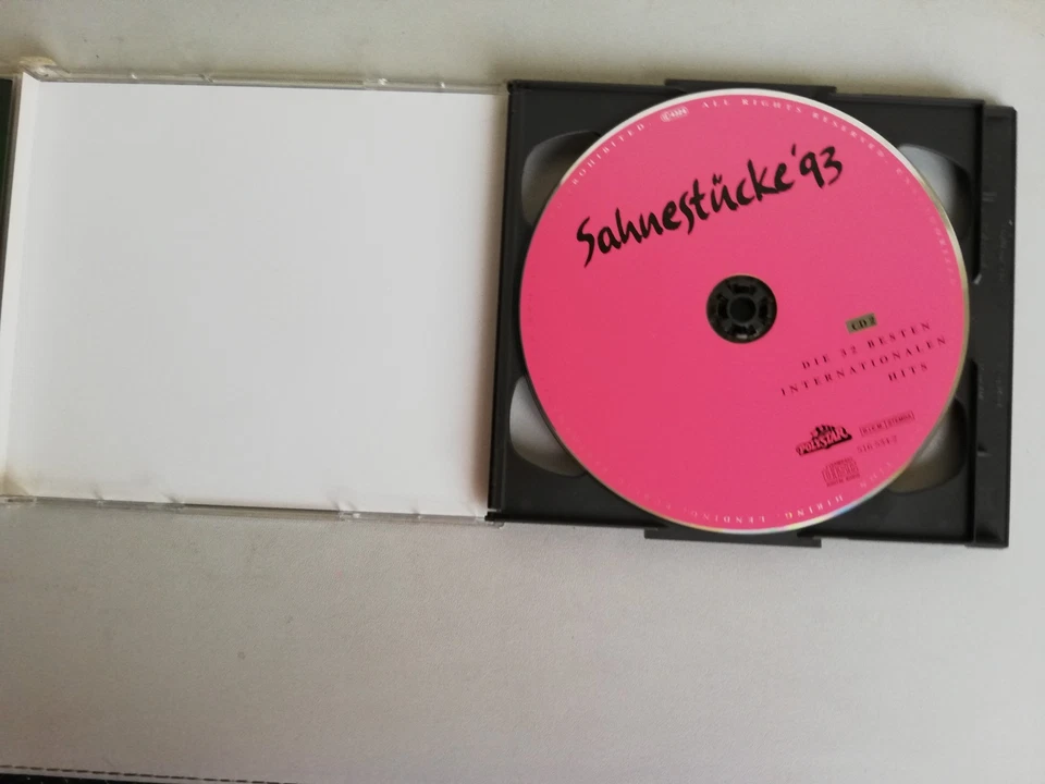 Sahnestücke ´93 - Die 32 besten internationalen Hits - 2 CD Box, gut - Bild 3 von 4