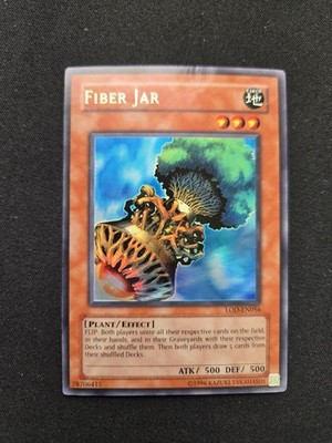 YuGiOh Fiber Jar LOD-EN056 (Worldwide Edition) Legacy of Darkness Holo