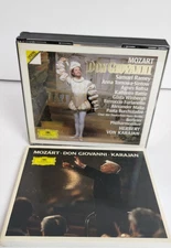 MOZART VON KARAJAN Don Giovanni 1986 BOX SET 3 Cd's and Book