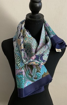 Auth Hermes Silk 140 NWT Maitres De La Foret. Annie Faivre.. In USA