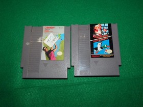 NES Mario/duck hunt & Bandia Golf 2 game lot