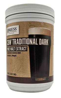Briess Liquid Malt Extract - Traditional Dark - 3.3 lbs. for Home Brew Beer