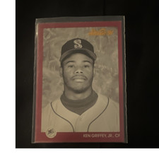 Leaf 1991 Studio Ken Griffey Jr Seattle Mariners #112 Baseball Trading Card