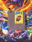 Super Mario Bros. 3 (Nintendo NES, 1990) Cartridge Only- Tested - Free Shipping!