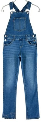 LEVIS STRAUS & CO Kids Girls Short Sleeve Denim Jumpsuit Overall Size 12 Years