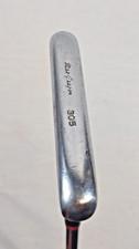 Vintage MacGregor 305 Putter Original Steel Shaft Leather Grip 35" R/L Hand