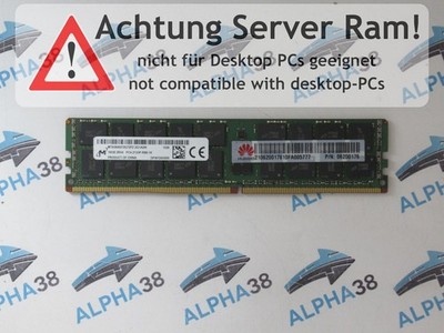 Micron 16 GB RDIMM DDR4-2133 Supermicro SuperServer 2U 6028U-TRT+ Server RAM