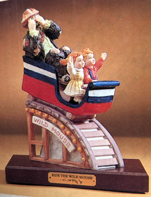 Flambro Emmett Kelly Jr Clown Figurine-Limited Numbered- A Day At The Fair #9406