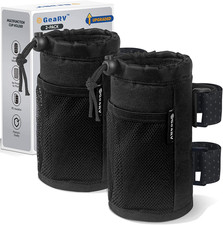 2Pack Cup Holder for Bike, Scooter and Wheelchair, Water Bottle Holder for UTV/A