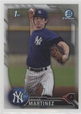 2016 Bowman Draft Chrome Draft Picks Refractor Nolan Martinez #BDC-106 0l1