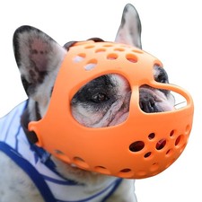 Short Snout Dog Muzzle Soft Silicone Flat Faced French Bulldog Shih Tzu Pug