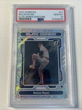 2023 PANINI DONRUSS ELITE SERIES RAPTURE #E7 NOLAN RYAN ANGELS PSA 10 LOW POP