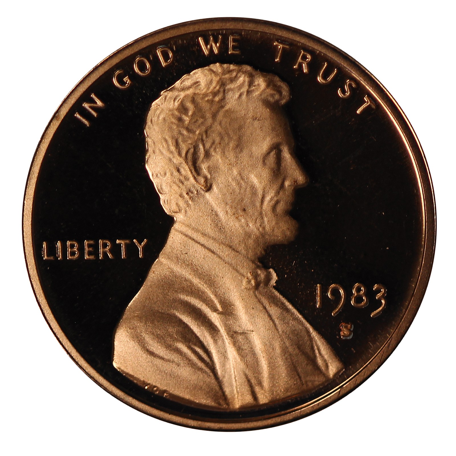 1983 -S Lincoln Memorial Cent Gem Proof Single Coin